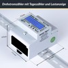 Electricity Meter [FLDS100-DR] for DIN Rail with Day Counter (Resettable)