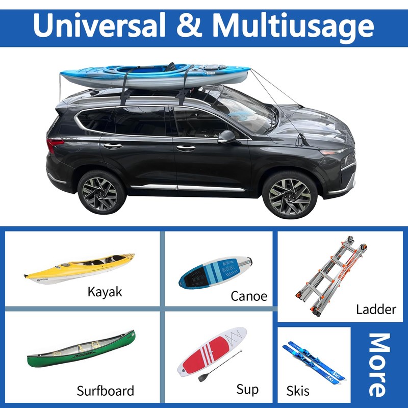 Surfboard Rack for Car, Paddle Board Car Rack, Surf Racks