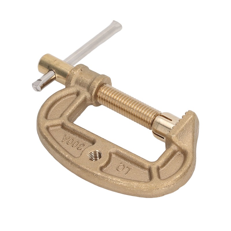 Welding Ground Clamp Brass Good Electrical Conductivity Anti Oxidation G