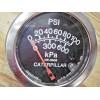 CAT 0-100 PSI Caterpillar 4W-0506 Pressure Gauge 3-1/8" Face
