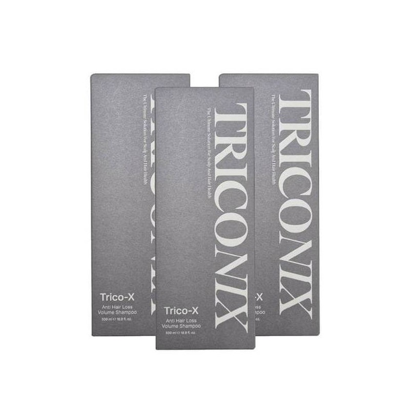 Triconix Tricoex Hair Loss Relief Volume Shampoo 500ml 3-pack /
