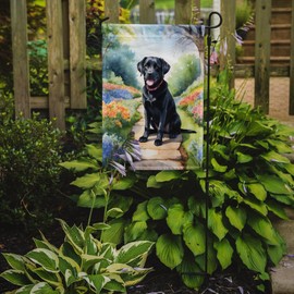Caroline's Treasures DAC6662GF Labrador Retriever Spring Path Garden Flag Mailbox Flag Decorative Yard Flag Banner Outside Patio Artwork Yard Flower Beds, Garden Size, Multicolor