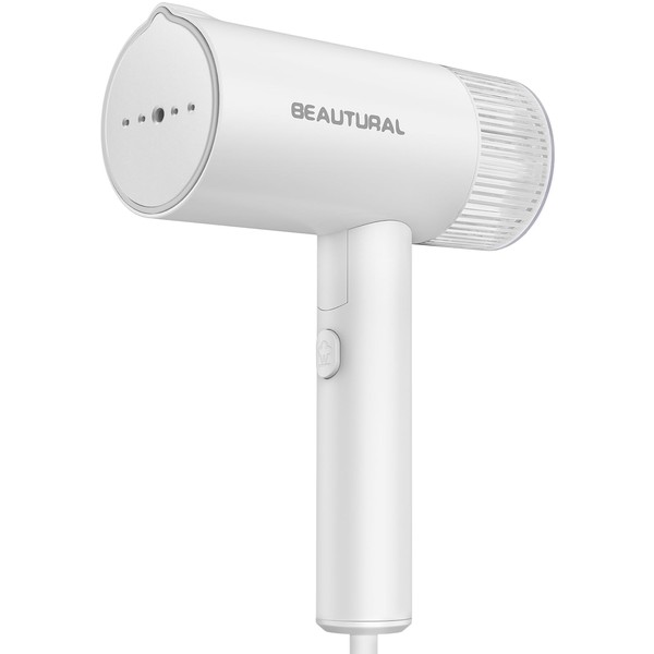 BEAUTURAL Steamer for Clothes, Portable Garment Wrinkle Remover, Fast 30s