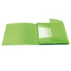 HERMA 19508 Portfolio Folders A4 Translucent Light Green, Pack of