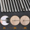 Hakkin 12PCS Screwdriver Bits Set S2 Steel Magnetic Screwdriver Bits