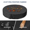 Niubya Round Dog Pool Cover, Foldable Pet Swimming Pool Cover,