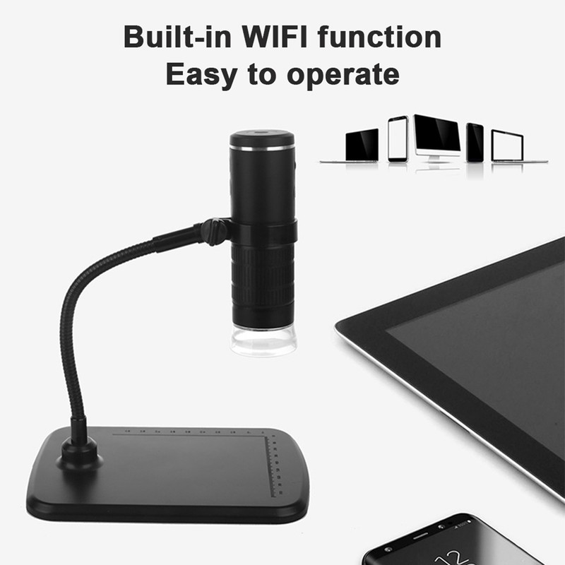 1920x1080 Camera Resolution HD Magnifying Glass Digital WiFi Microscope F210