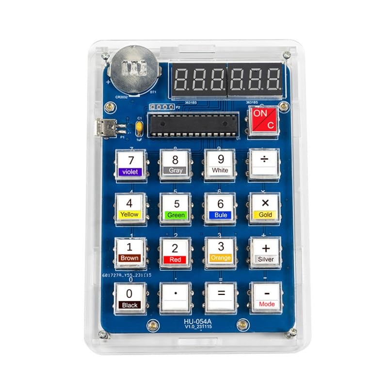 2PCS 6 Digits DIY Calculator Soldering Practice Kit