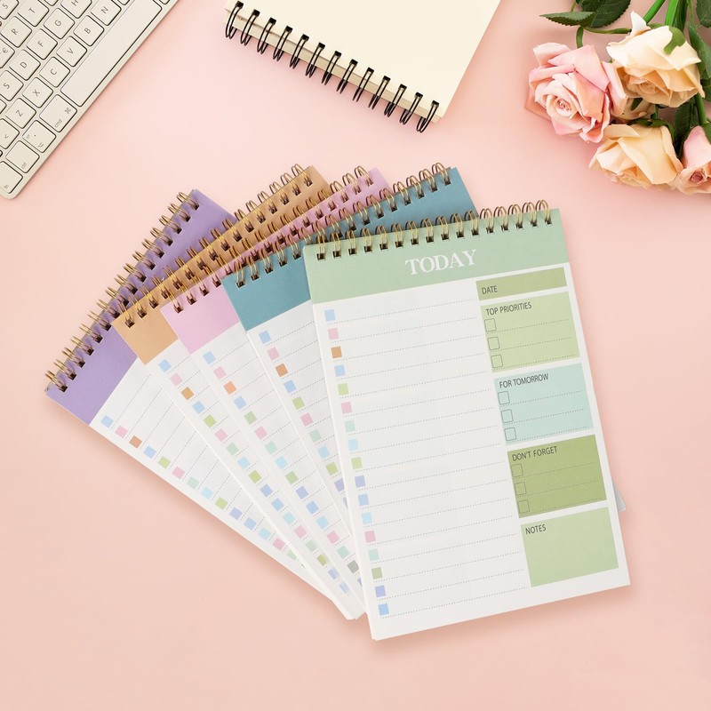 ZTOWOTO A5 Weekly Planner – 1 Pack Undated To Do