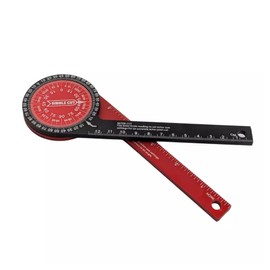 360° Mitre Saw Protractor Precision Angle Finder for Coving/Cornice/Woodwork/DIY for Inside & Outside Corners - 18.5cm Long