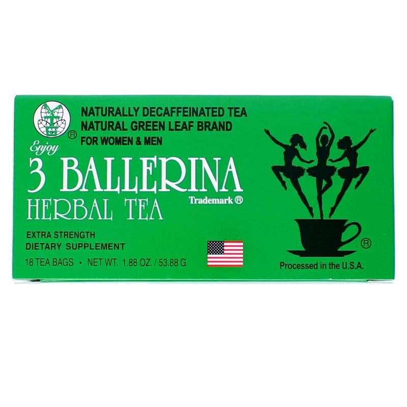 3 Ballerina Diet Tea Extra Strength for Men and Women