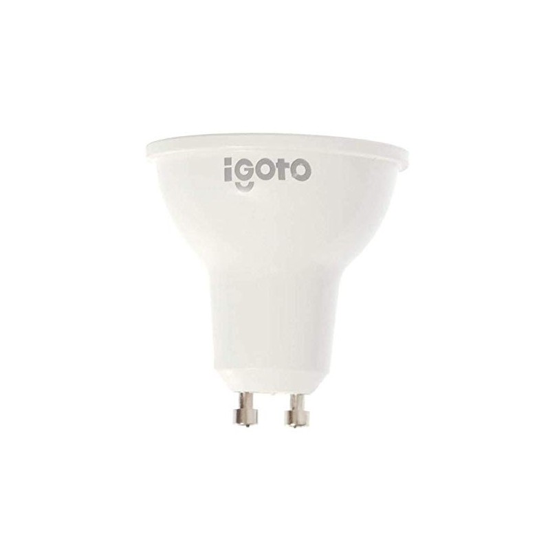 iGoto F10P20307 10Pack Foco LED GU10 7W 3000°K (luz cálida)