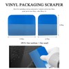 SHMZK 2 PCS PPF Squeegee, Anti-Scratch TPU Rubber Window Tint
