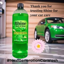 Plant-based Eco-friendly Car Wash Soap, Non-Toxic, Moderate-Foam Concentrated Professional Car cleaning soap (32 Fl Oz, 32, Fl Oz)