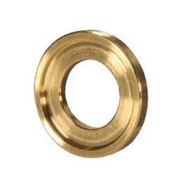64 Titanium Flat Washers with Seat Frame M6 Design Washers Bolt Ring Bolt Collar Outer Diameter 0.5 inch (12 mm) Gold 2 Pieces