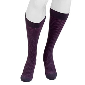 Juzo Power Vibe 20-30 mmHg Knee High Compression Socks Standard Cool Dots Large