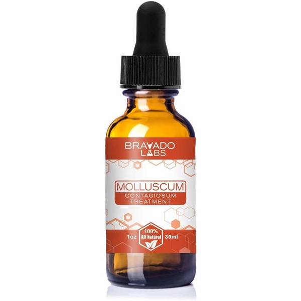 Molluscum Contagiosum Treatment - Bravado Labs - Best for Treating Warts - Safe for Adults and Kids