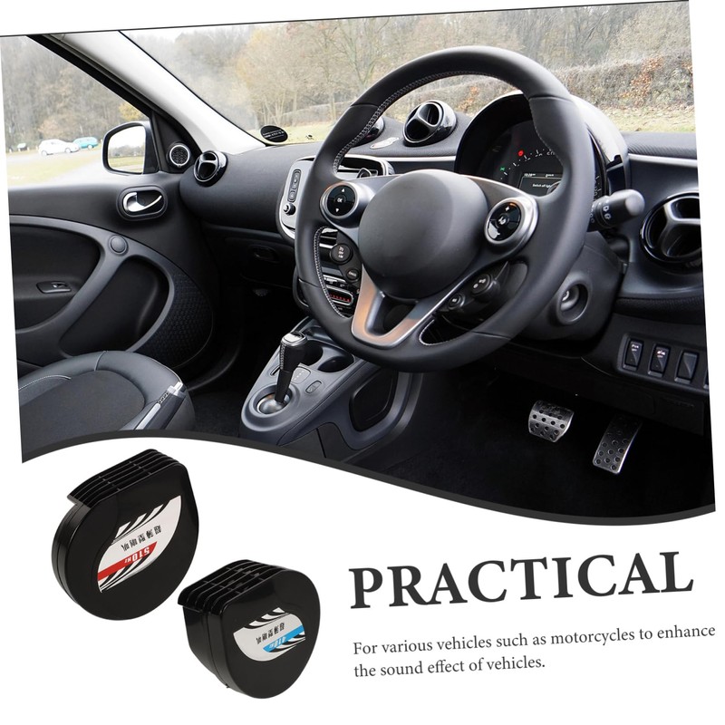 Gatuida Motorcycle Horn Replacement Dual Tone Loud Speaker for Electric