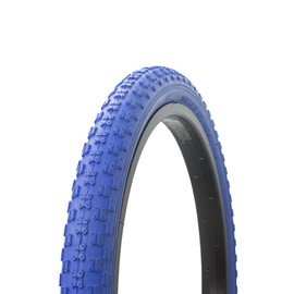 Bicycle Tire Wanda 20" x 2.125" Comp3 Thread. Bike tire, (Blue)