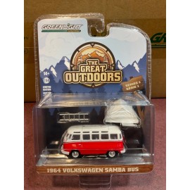 Greenlight Great Outdoors 1964 Volkswagen Samba bus