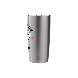 Korean Flag Heart Just A Little Korean South Korea Stainless Steel Insulated Tumbler