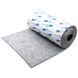 Simpracon Cuttable Felt Furniture Pads with Sticky Backing,40x6 inch Self Adhesive Felt Sheets,Heavy Duty Felt Strip Roll Felt Tape Protect Hardwood Floors No Scratches No Noise