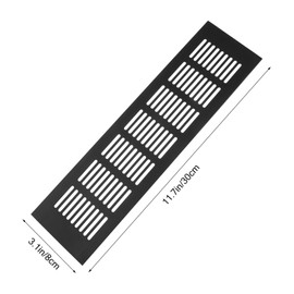 Operitacx 1pc Premium Aluminum Alloy Vent Mesh Cover for Wardrobe Cabinet Air Vent Grille for Furniture Prevents Odor Durable Breathable Design for Indoor Use