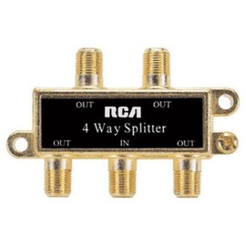 RCA 4-Way Signal Splitter (VH49)