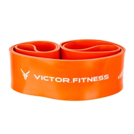Victor Fitness Rise Band Level 6 (85-230lbs) Heavy-Duty Exercise Resistance Band for Physical Therapy, Fitness, Muscle Development, Rehab, Mobility, Stretching, and More