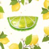 HORUIUS Lemon Fruit Balloons Green Lemon Foil Mylar Balloons for