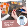 DOITOOL 1 Roll Clear Jewelry String for DIY Bracelet Making
