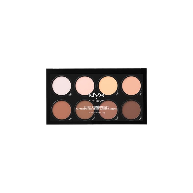 Nyx Professional Makeup, Paleta de iluminadores y contour