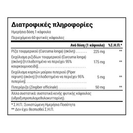 Natural Doctor Turmeric & Ginger 60 veg.capsules