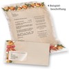 Letter Paper Set Christmas Landidyle 25 Sets with Window Envelopes