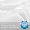 Bedsure Bamboo Pillow Cases Standard Size Set of 2 -