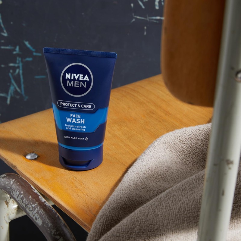 NIVEA MEN Deep Cleaning Face Wash Protect & Care (150