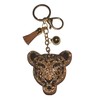 Cougar Keychain for Women Bedazzled Backpack Charm Bling Bag Charms