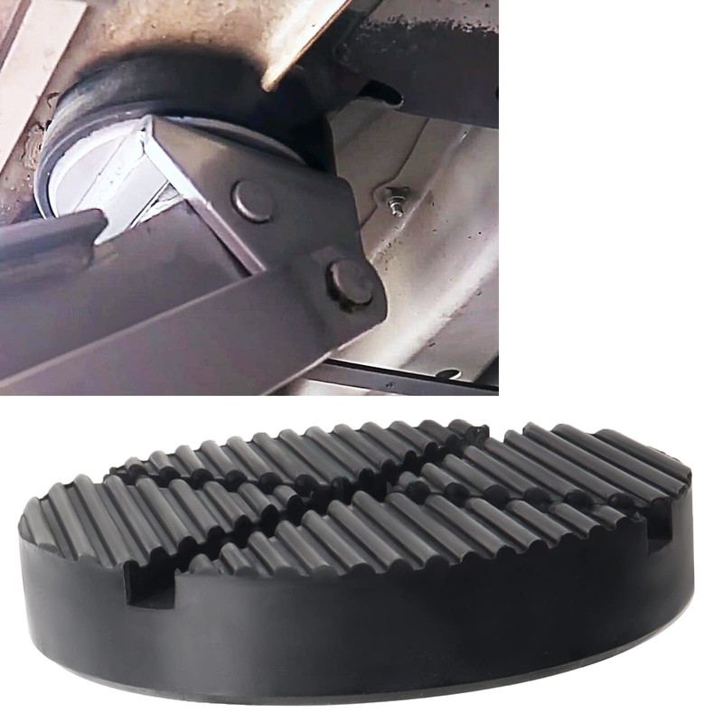 Universal Car Jack Rubber Pad Rubber Buffer 25 mm Black