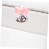 Yardenfun 2 Pcs Toilet Flush Button Handle Replacement Design Push