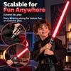 Glowing Toy Lightsaber for Kids’ Pretend Play – Telescopic LED