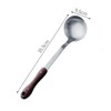 Mikinona Stainless Steel Kitchen Spatula Spoon Soup Ladle for Chinese