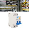 Air Circuit Breaker with Leakage Protector Dual Handle DIN Rail