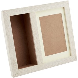 Maruwa Boeki 400893502 Arranged Photo Frame, L, Off White, 7.5 x 2.2 x 8.7 inches (19 x 5.5 x 22 cm)