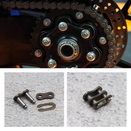 Be In Your Mind 10 Pieces 25 H Chain Master Link Chain Link Bicycle Chain Master Link Steel High Strength Connector Roller Chain Motorcycle Chain Links