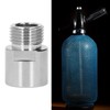 Soda Cylinder Adapter Metal CO2 Female Thread TR21‑4 to Male