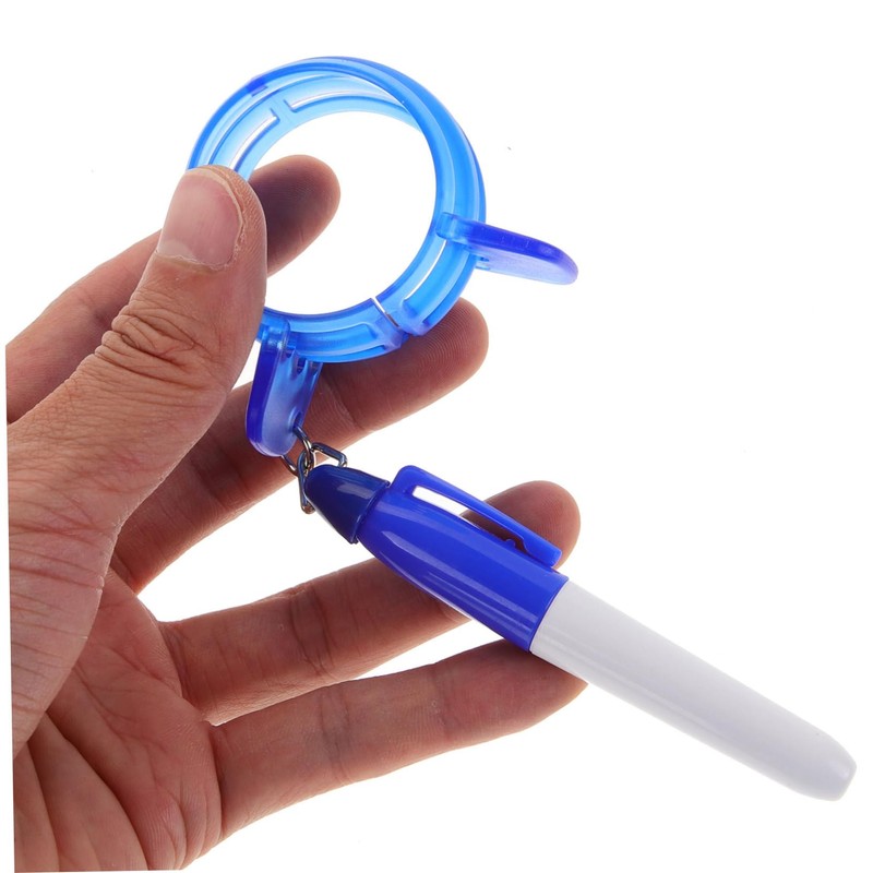 KICHOUSE 1 Set Golf Ball Marker Stencil Alignment Tool for