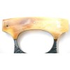 Wild Turkey Handmade Damascus Chef Kitchen Ulu Knife Real Damascus