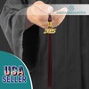 Endea Graduation Mixed Double Color Tassel with Gold Date Drop