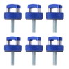 6PCS Hard Top Quick Removal Fastener Thumb Screw with D