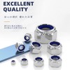 Hexagonal Lock Nuts Nylon Lock Nuts 304 Stainless Steel Nylon